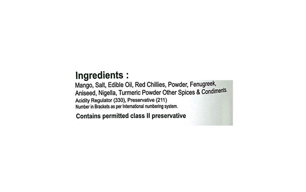 Gangawat Mango Pickle    Plastic Jar  1 kilogram